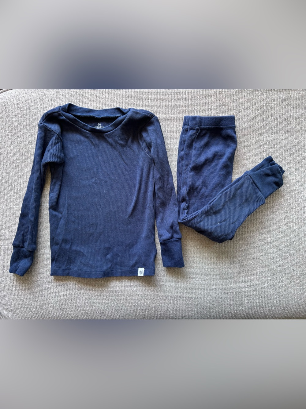Honest Kids Thermal Long-Sleeve pajamas